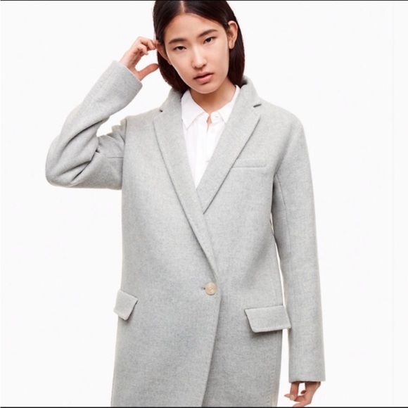 Aritzia Babaton Grey Wintour Coat - Picture 1 of 7